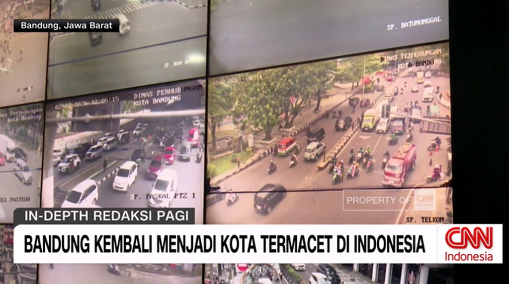 VIDEO: Bandung Menjadi Kota Termacet di Indonesia Lagi