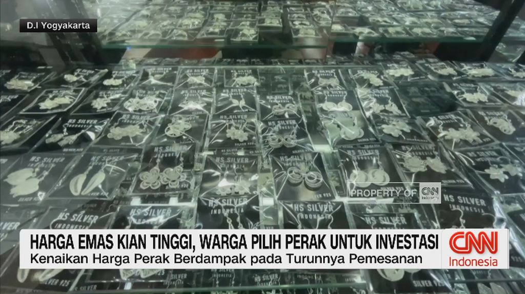 VIDEO: Harga Emas Kian Tinggi, Warga Pilih Perak Untuk Investasi