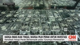 VIDEO: Harga Emas Kian Tinggi, Warga Pilih Perak Untuk Investasi
