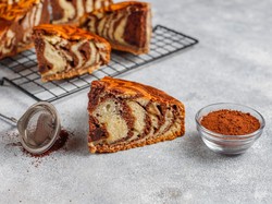 Resep Cake Vanilla Cokelat Hanya Pakai 2 Tepung