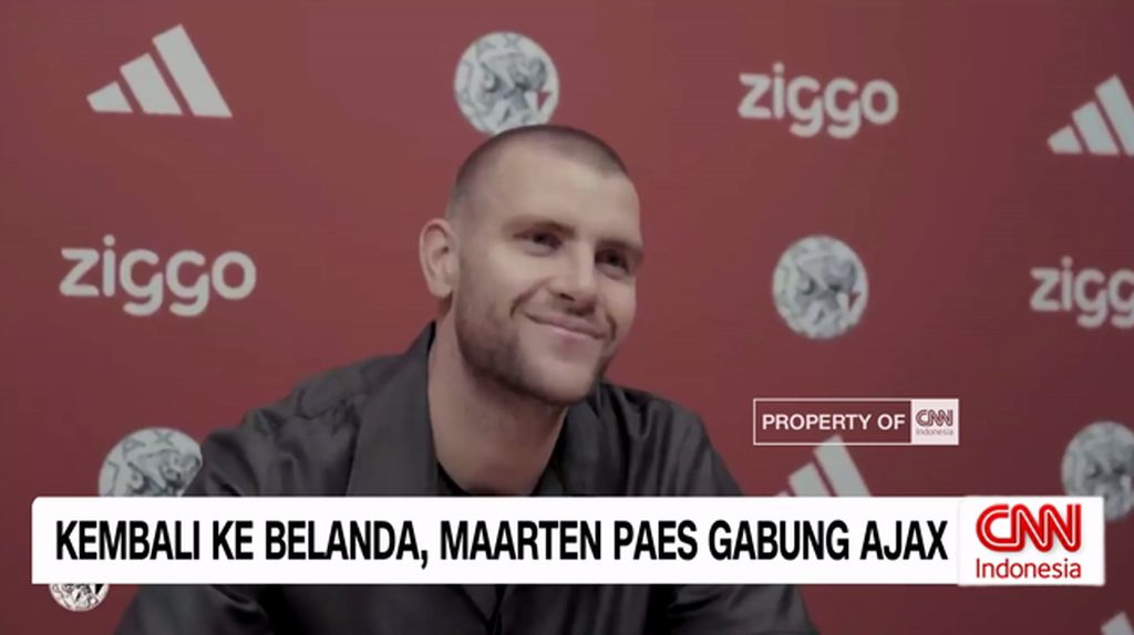 VIDEO: Maarten Paes Resmi Gabung Ajax Amsterdam