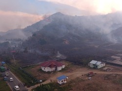 20 Hektare Lahan Terbakar di Parigi Moutong, Api Belum Padam