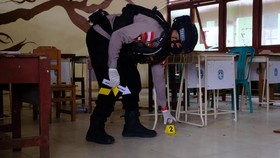 SMPN Sungai Raya Kalbar Gelar PJJ Pascateror Molotov