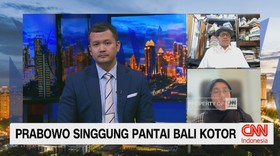 VIDEO: Prabowo Singgung Pantai Bali Kotor