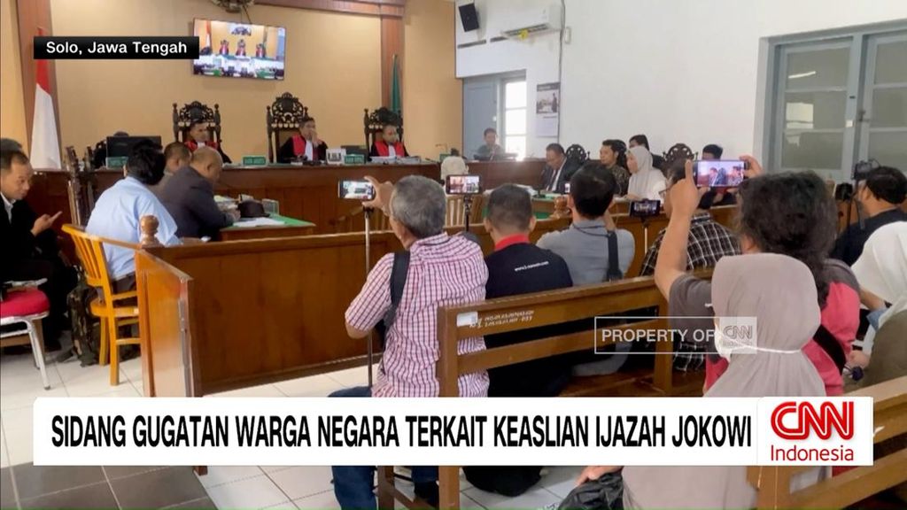 VIDEO: Gugatan Warga Negara Terkait Keaslian Ijazah Jokowi