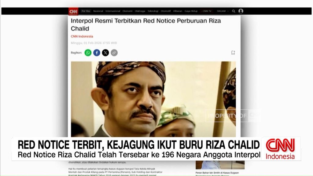 VIDEO: Red Notice Riza Chalid Terbit, Kejagung Siapkan Deportasi