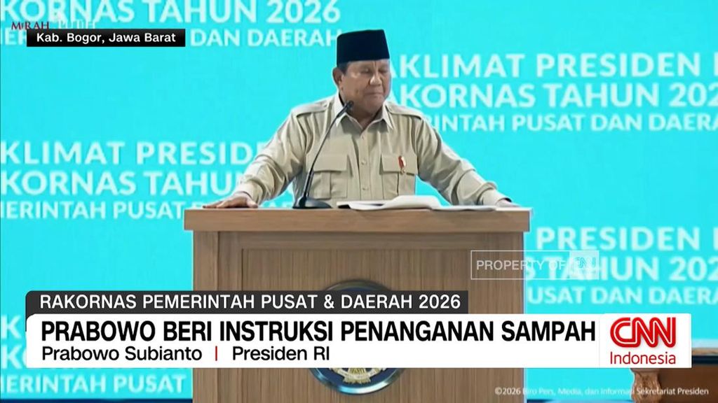 VIDEO: Prabowo Beri Instruksi Tegas Terkait Penanganan Sampah Nasional