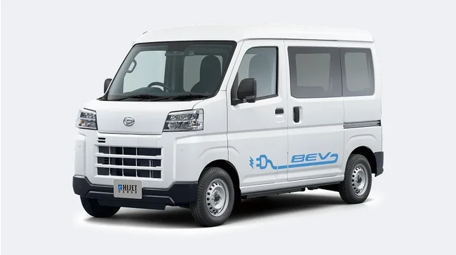 Daihatsu e-Hijet Cargo dan e-Atrai memakai teknologi e-Smart Electric yang dikembangkan bersama Suzuki dan Toyota.