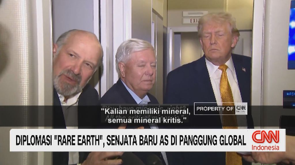 VIDEO: Diplomasi "Rare Earth", Senjata Baru Amerika di Panggung Global