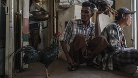 FOTO: Kehidupan di Gerbong Kereta Murah yang Melaju Lambat di Myanmar