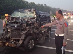Kecelakaan Beruntun di Tol Cipali, 3 Orang Tewas