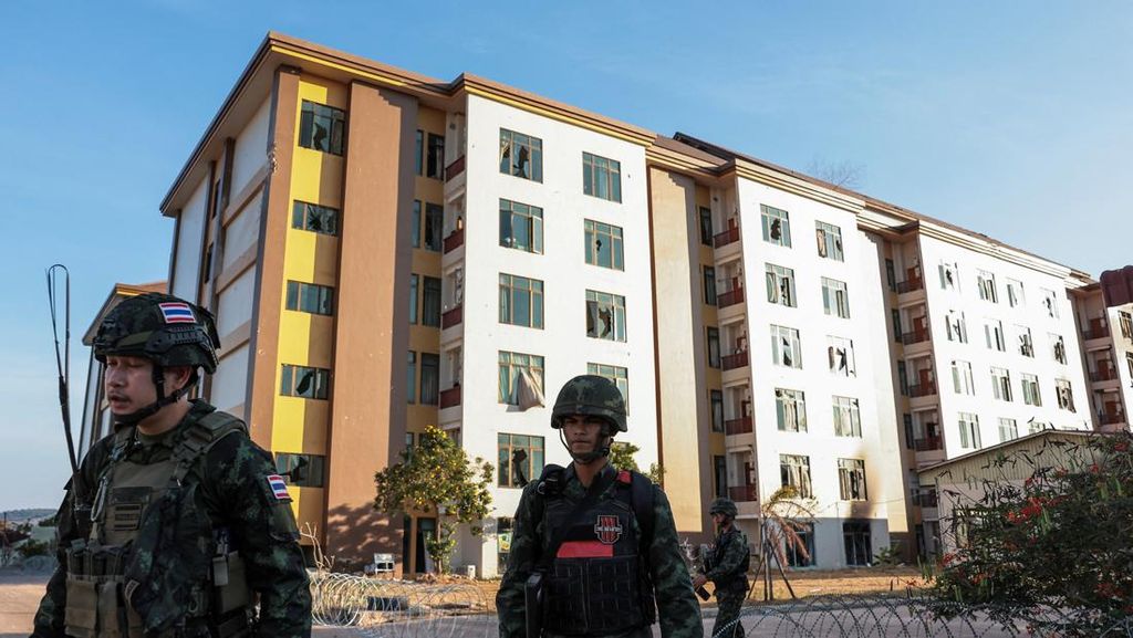 FOTO: Thailand Bongkar Pos Polisi Singapura Gadungan di Kamboja