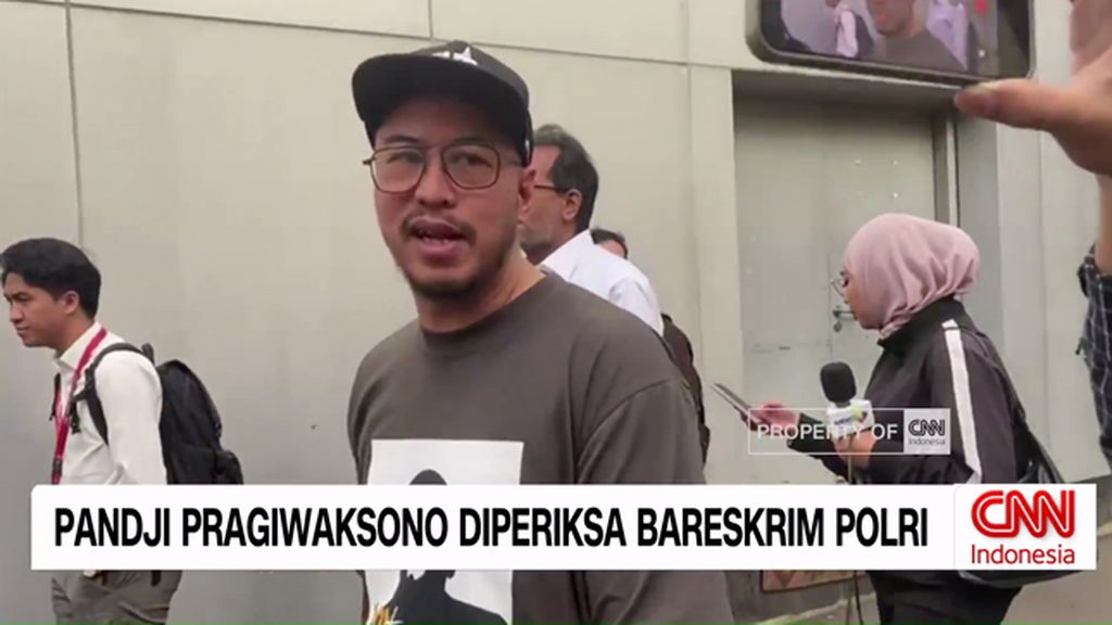 VIDEO: Pandji Pragiwaksono Diperiksa Bareskrim Polri