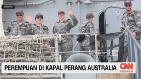 VIDEO: Perempuan di Kapal Perang Australia