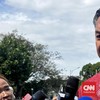 Eks Wamenlu Dino Patti Djalal memenuhi undangan Presiden RI Prabowo Subianto ke Istana Kepresidenan Jakarta, Rabu (4/2).