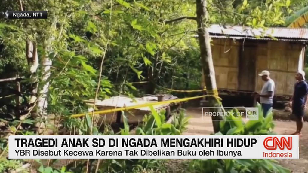VIDEO: Tragedi Anak SD di Ngada Mengakhiri Hidup