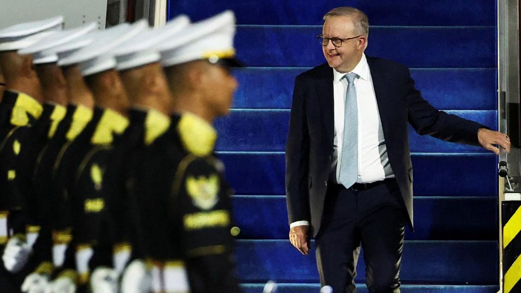 PM Australia Albanese Tiba di Istana Temui Prabowo