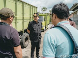 Optimalkan PAD, Bupati Karangasem Sidak Portal Pajak Galian C di Rendang