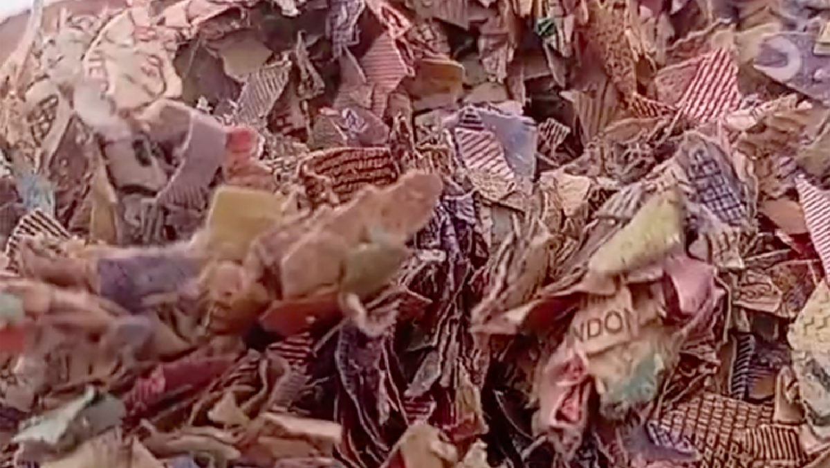 DLH Pastikan Cacahan Kertas di Bekasi Uang Asli