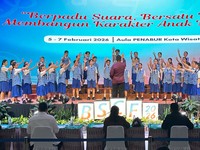 Membentuk Karakter Positif Siswa Lewat Kompetisi Paduan Suara BSCF 2026