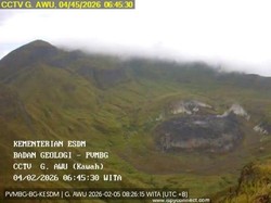 Gunung Api Awu Berstatus Waspada, Warga Diminta Patuhi Radius Bahaya