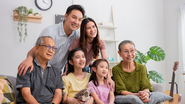 Ilustrasi Keluarga Besar