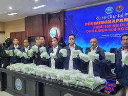 BNN Gagalkan Peredaran Sabu di Aceh Senilai Rp 208 M