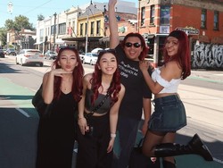 7 Foto Bahagia Lula Lahfah Liburan Bareng Awkarin Cs yang Kini Tinggal Kenangan