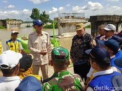 Menteri PU Tinjau Lokasi Pelajar Lampung Seberangi Sungai dengan Getek