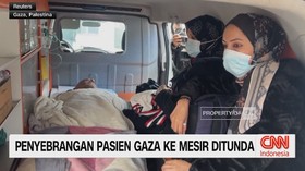 VIDEO: Penyeberangan Pasien Gaza Ke Mesir Ditunda