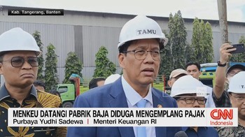 VIDEO: Menkeu Purbaya Datangi Pabrik Baja Diduga Mengemplang Pajak