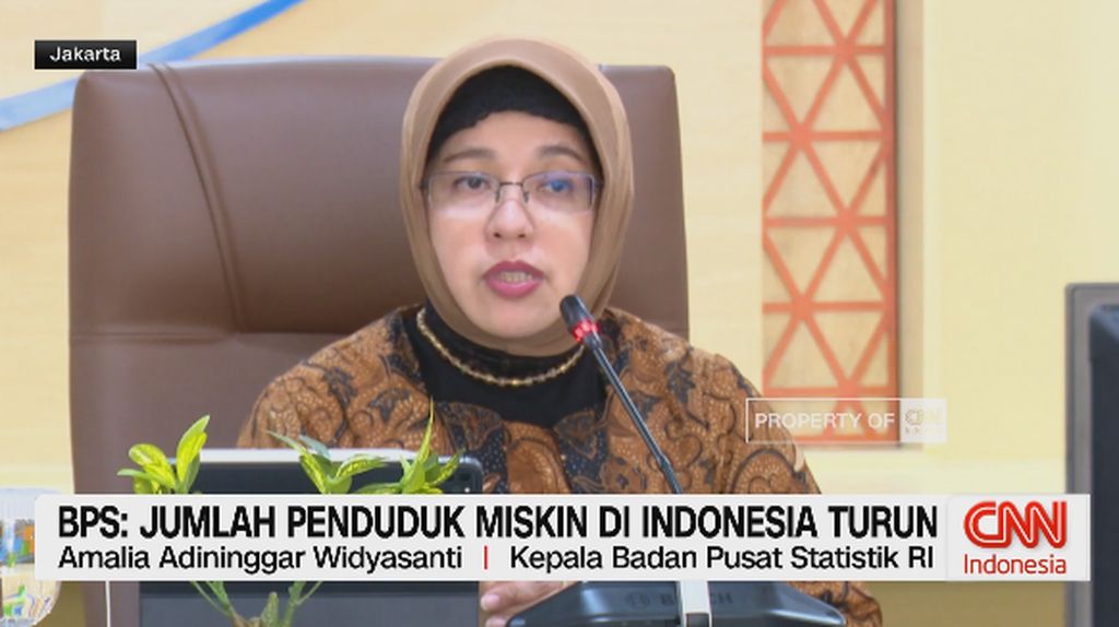 VIDEO: BPS: Jumlah Penduduk Miskin di Indonesia Turun