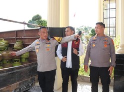 Polres Rohil Bongkar Gas Oplosan: 3 Pelaku Dijerat, Ratusan Tabung Disita