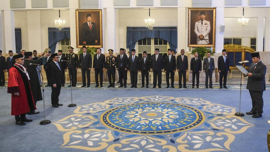 FOTO: Presiden Prabowo Lantik Wakil Menteri Keuangan