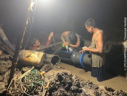 Perbaikan Pipa Transmisi Kenten Laut Selesai