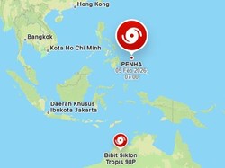 Ada Siklon Tropis PENHA, 3 Provinsi Ini Berpotensi Alami Cuaca Ekstrem