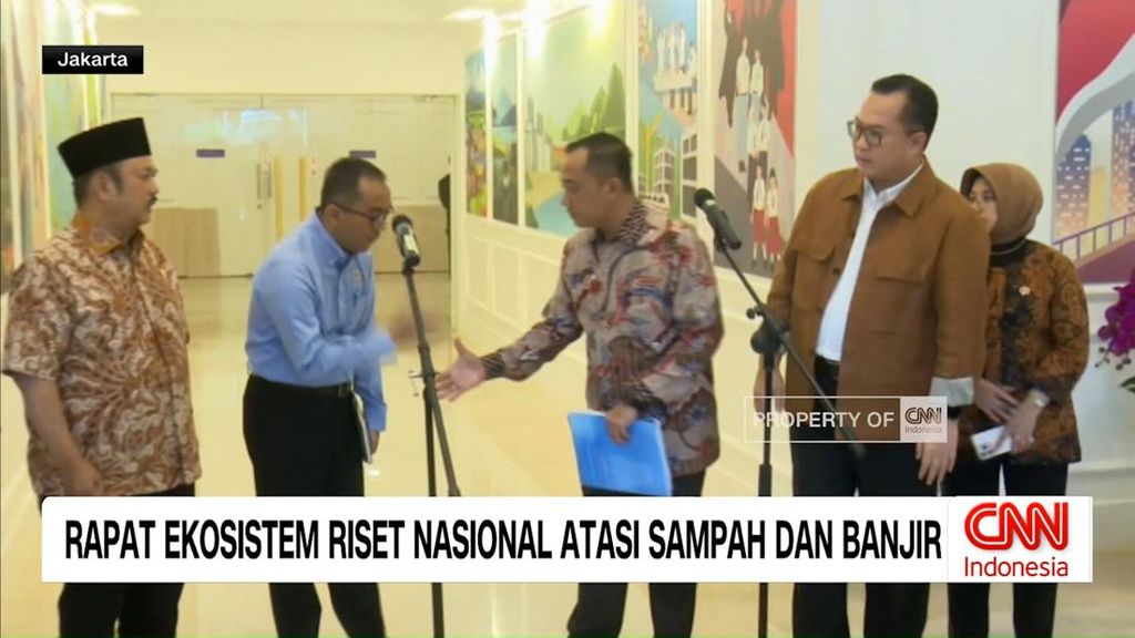 VIDEO: Rapat Ekosistem Riset Nasional untuk Atasi Sampah dan Banjir