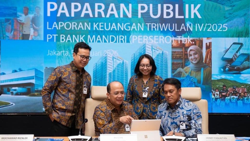 Bank Mandiri Catat Kinerja Solid 2025, Perkuat Peran Mitra Pemerintah