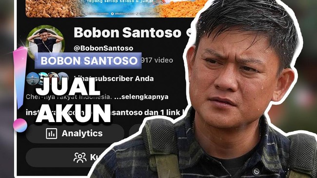 Video: Bobon Santoso Pensiun-Jual Akun YouTube Rp20 Miliar