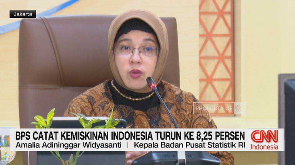 VIDEO: BPS Catat Kemiskinan Indonesia Turun Ke 8,25 Persen