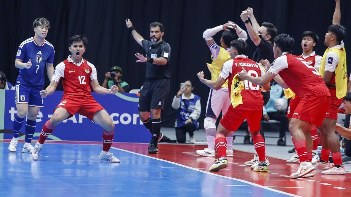 Ke Final AFC Futsal 2026, Indonesia Tuntaskan Dendam Lawan Jepang