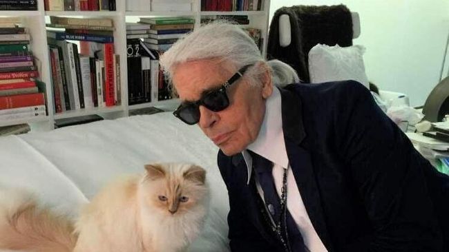 Kucing Karl Lagerfeld Kebagian Warisan, Sosok Misterius Gugat Harta Rp4 Triliun