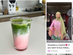 Kebaya Matcha Strawberry yang Diburu Orang Malaysia untuk Lebaran