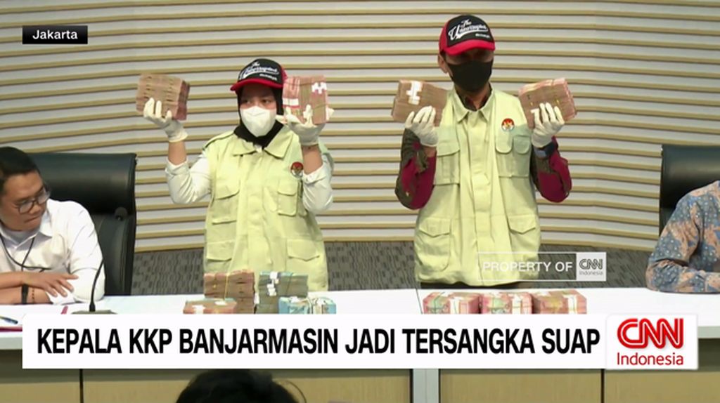 VIDEO: Kepala KKP Banjarmasin Jadi Tersangka Suap