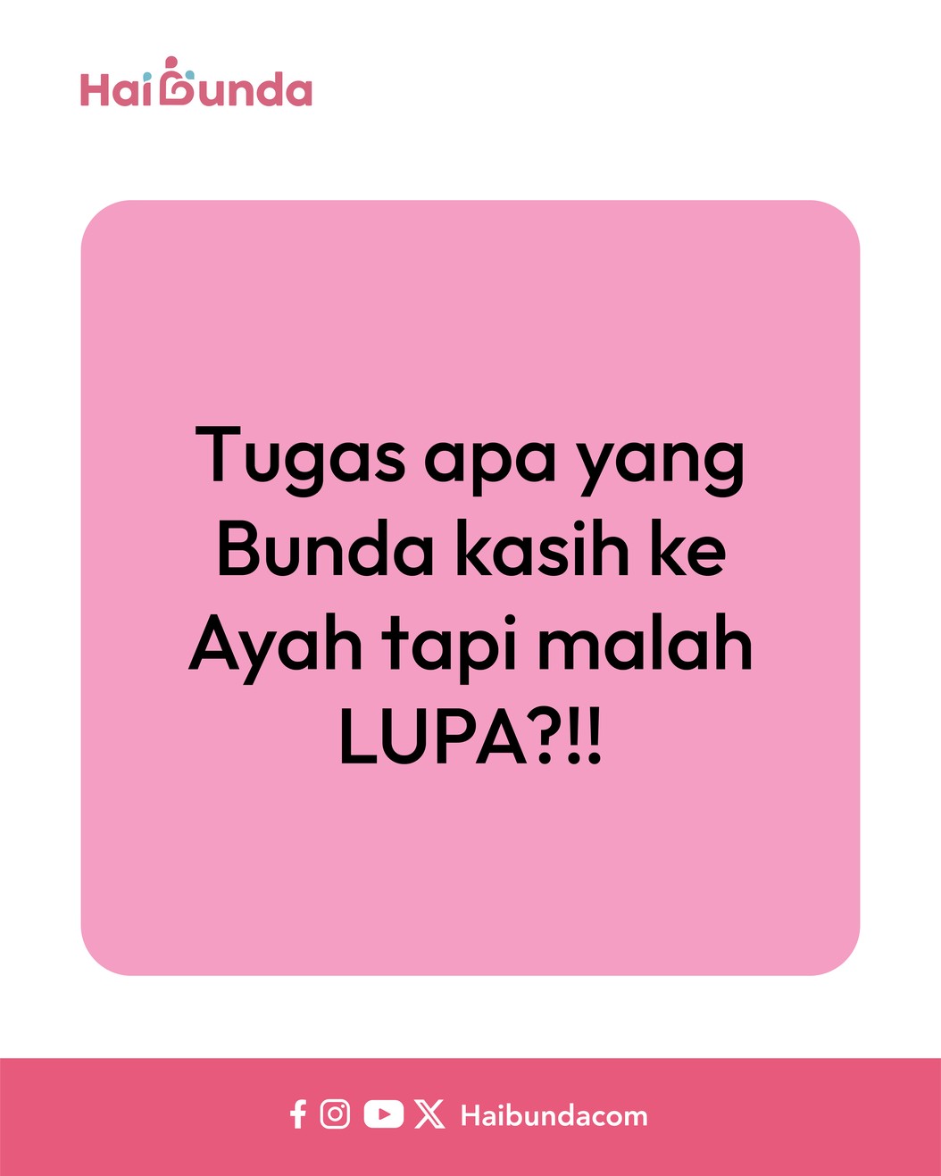 Ayah jemput Kakak di sekolah