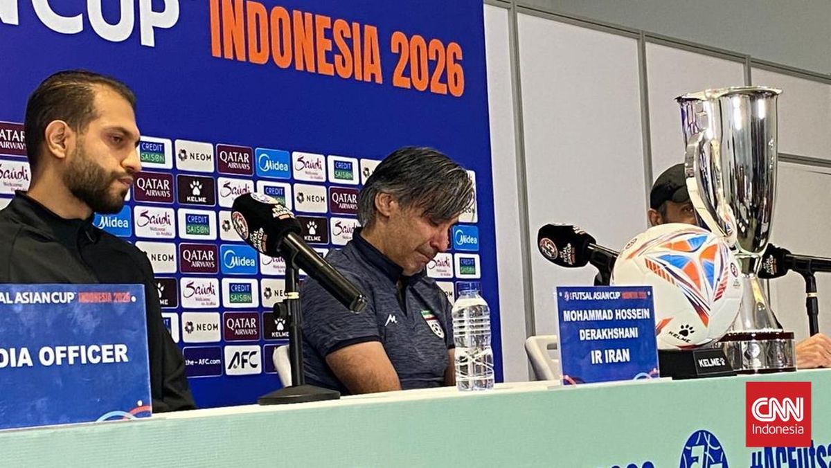 Pelatih Iran Menangis Jelang Lawan Timnas Futsal Indonesia, Ada Apa?