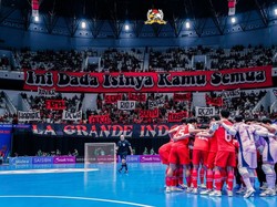 Dukungan ke Timnas Futsal: Ini Dada Isinya Kamu Semua