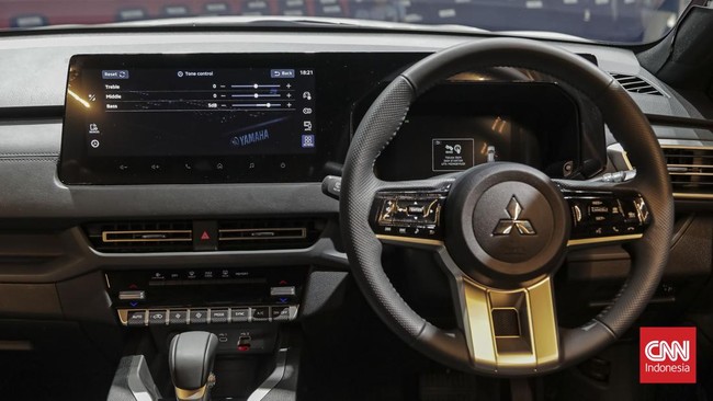 Mitsubishi Destinator menawarkan berbagai fitur andalan salah satunya layar sentuh berukuran 12,3 inci pada kabin.