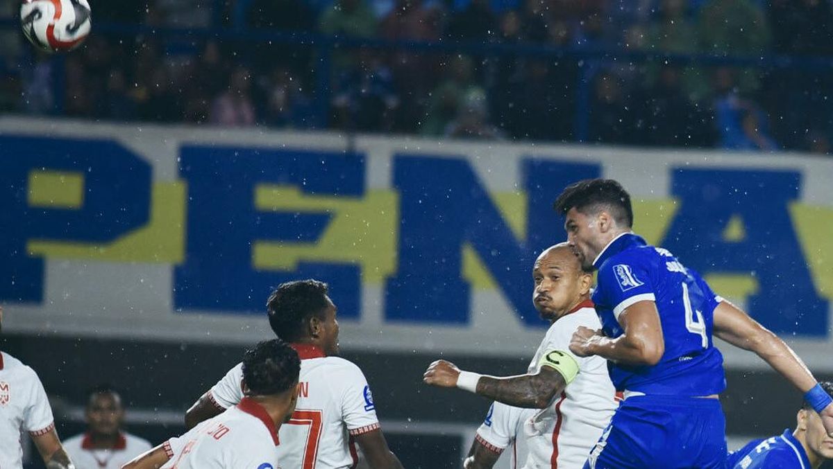Hasil Super League: Haye Cetak Gol, Persib Revans ke Malut 2-0