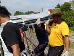Kakek 92 Tahun Tewas Tertabrak KA Banyubiru di Juwangi Boyolali